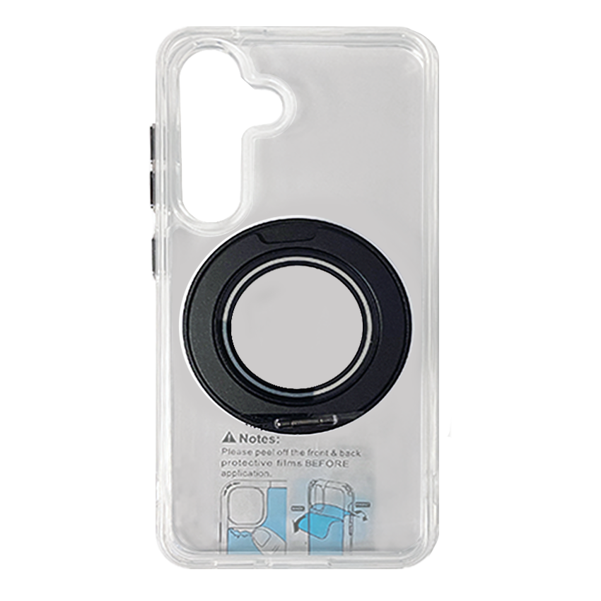 Crystal Gear Stander Case Samsung S25