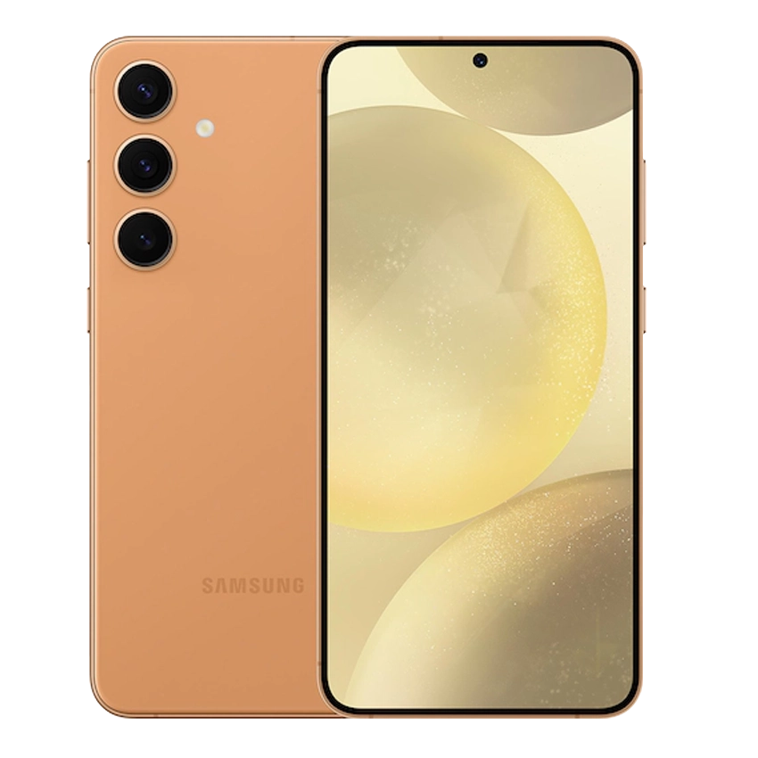 Samsung Galaxy S24 plus sandstone orange