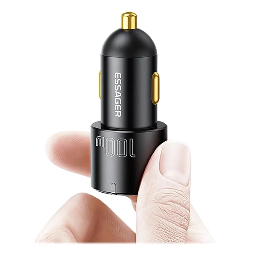 Essager 100W Type C & USB Car Charger