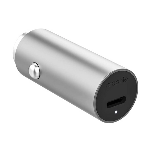 MOPHIE USB-C Car Charger 18W Silver
