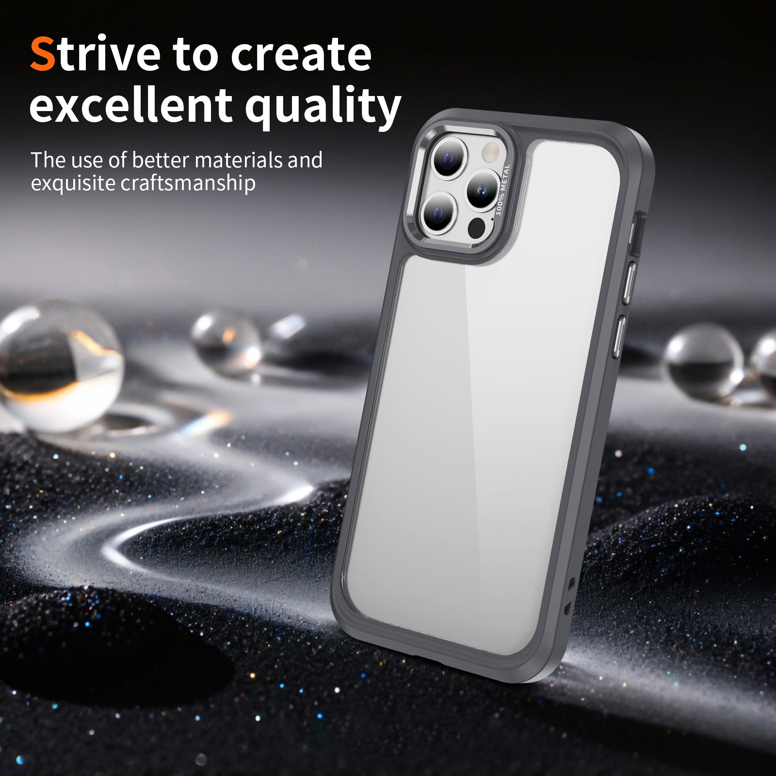 Transparency Goggles Case iPhone 12/ 12 Pro