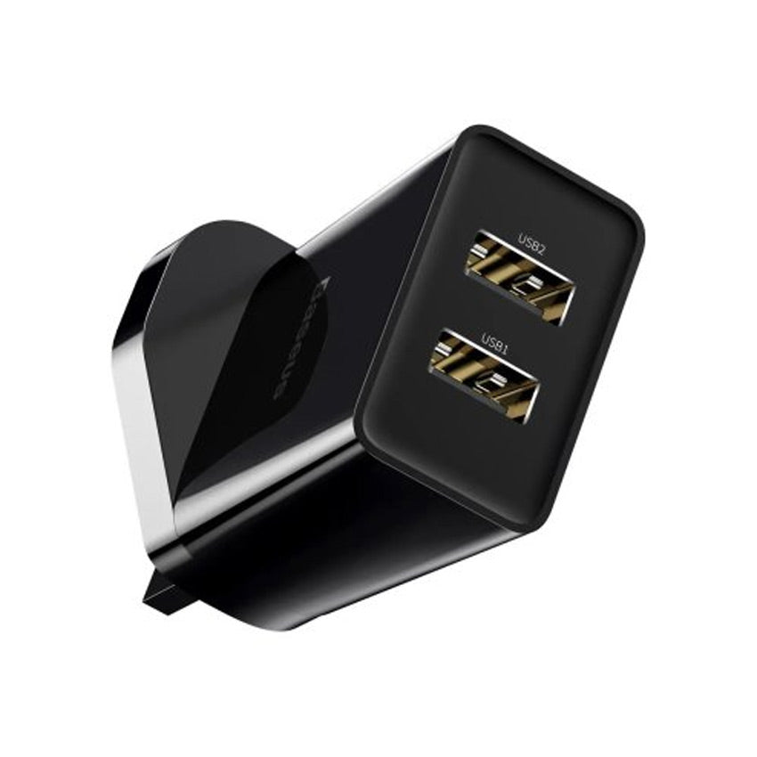 Baseus Speed Mini Dual USB 10.5W Charger black3