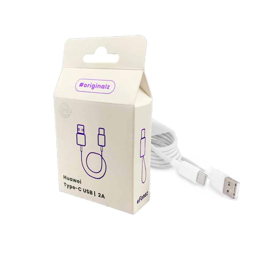 #Originalz Huawei 2A USB Type-C Cable (HW-HL1121/AP51) With Fonez Accessories Box